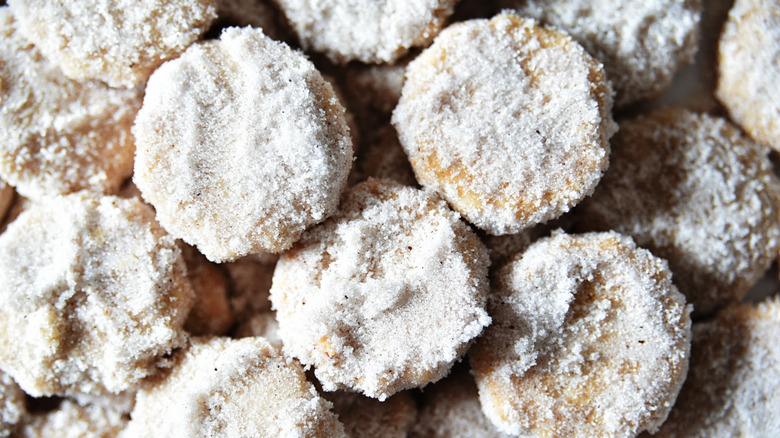 plate of biscochito cookies