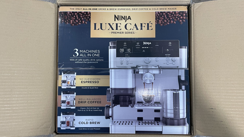 Ninja Luxe Cafe in box