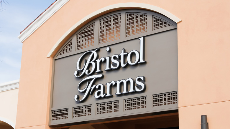 The facade of a Bristol Farms store in Newport Beach