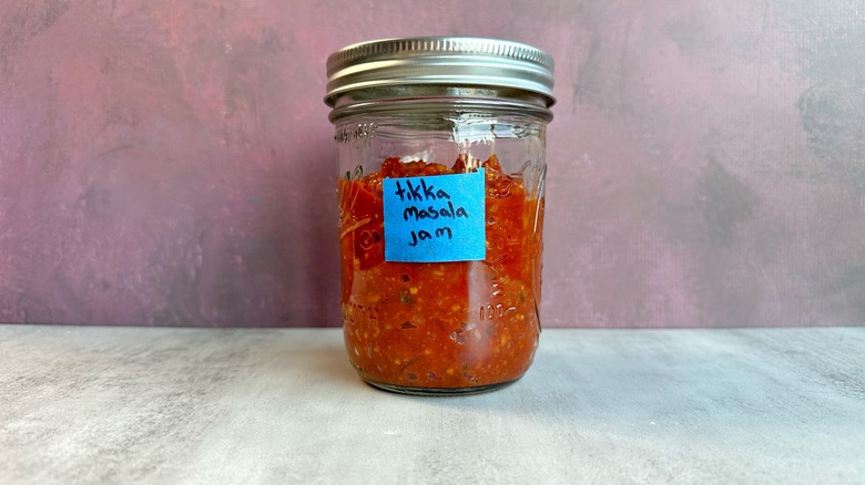 jar of tikka masala jam