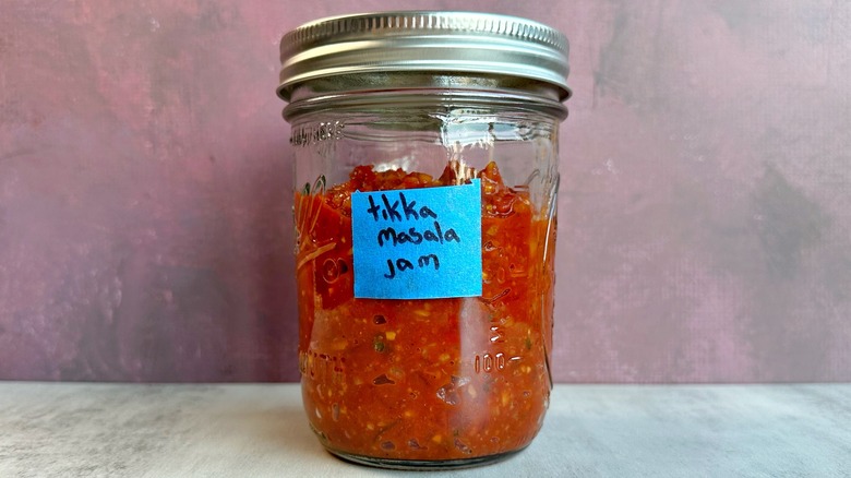 jar of tikka masala jam