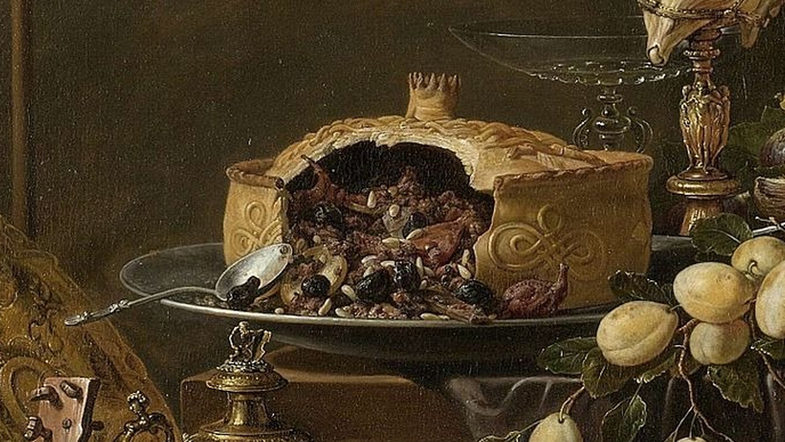 Pastry wasn't really meant to be eaten in the 16th century