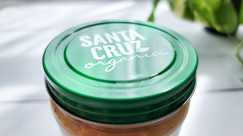 Santa Cruz peanut butter lid