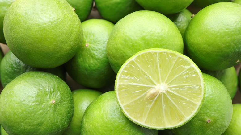 pile of limes