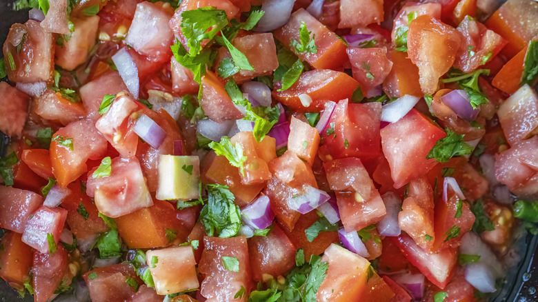 Fresh pico de gallo