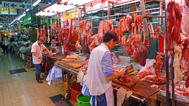 Specialty butcher shop