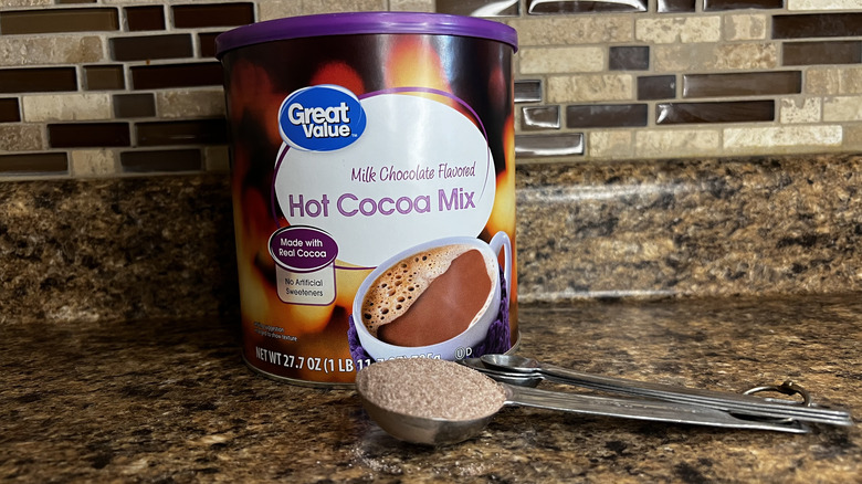 Great Value hot cocoa mix