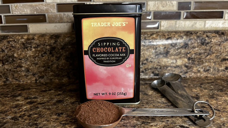 Trader Joe's sipping chocolate cocoa mix