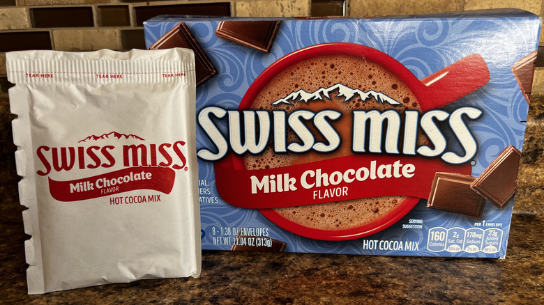 Swiss Miss hot chocolate box