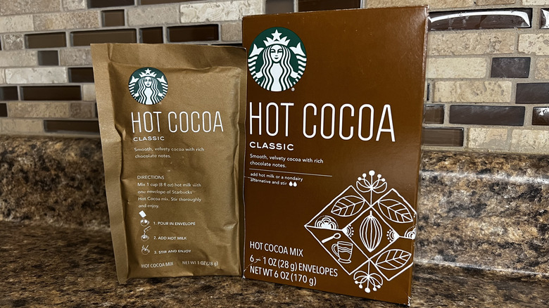 Starbucks hot cocoa mix