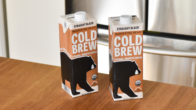 Wandering Bear Cold Brew containers