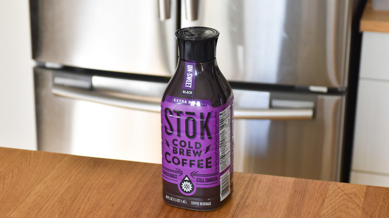 Bottle of Stok Cold Brew Coffee
