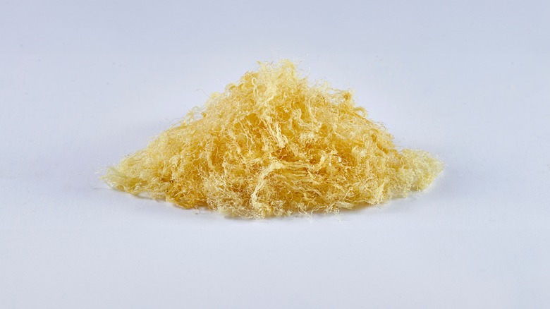 isolated pork floss