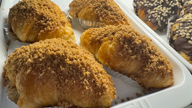 croissants covered in pork floss