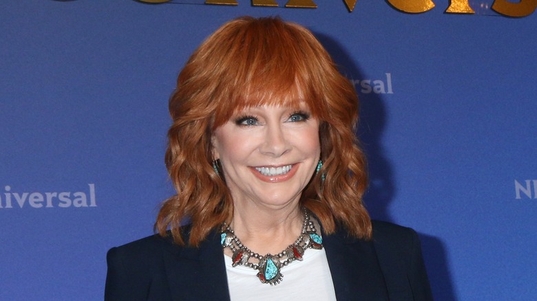 Reba McEntire smiling