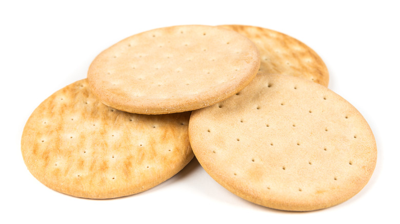 stack of pilot bread