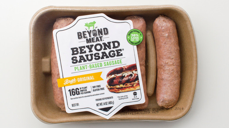 Beyond Sausage plant-based links