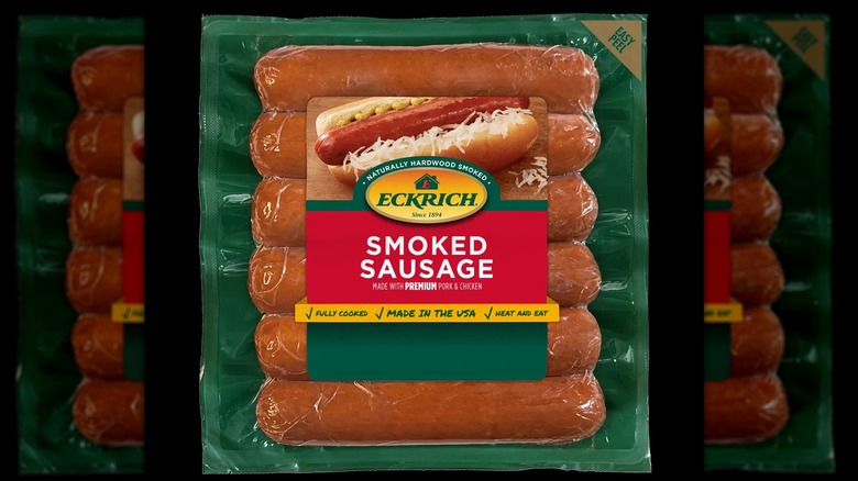 Package of Eckrich sausage links