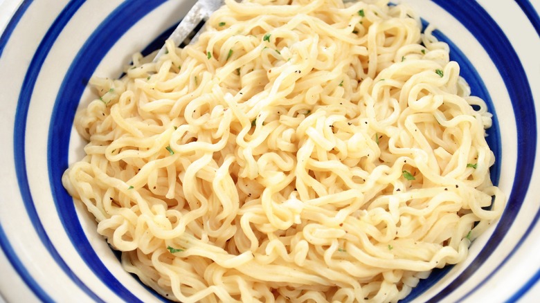 plain ramen with butter