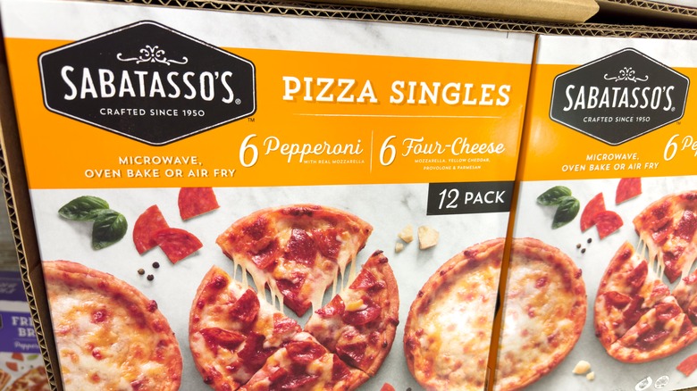 Pizza singles at Costco