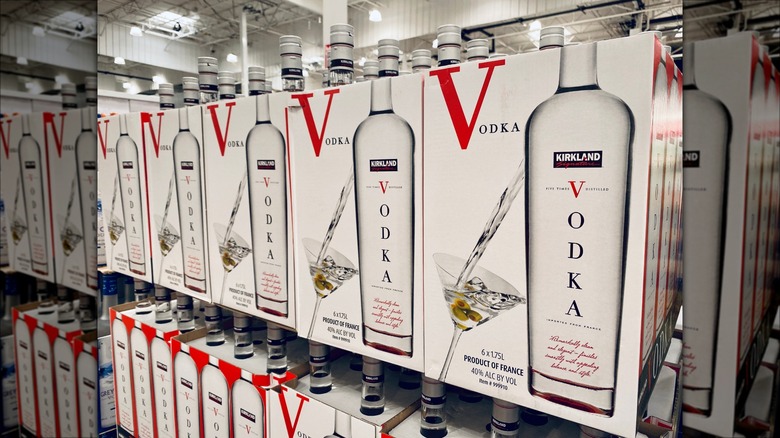 Kirkland French vodka at Costco