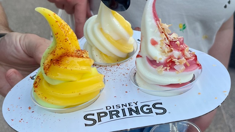 Dole Whip desserts at Disney