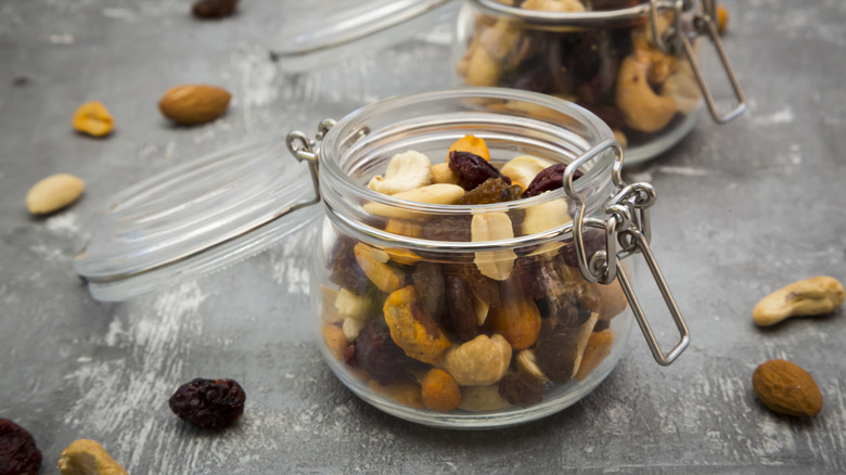 jars of nuts