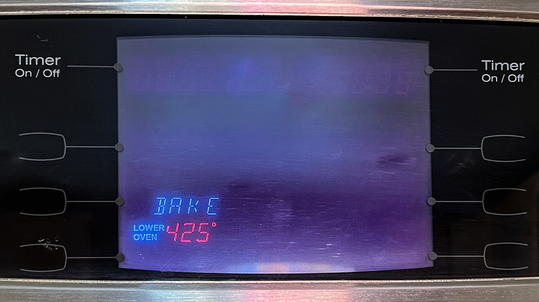 Oven preheated to 425 F