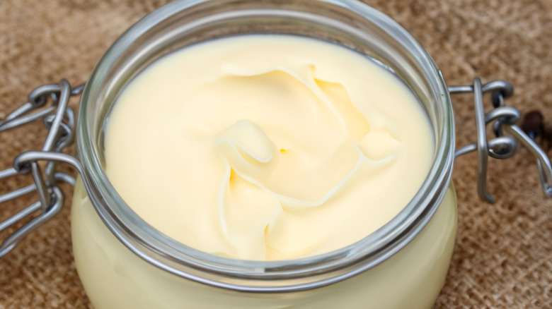 Jar of beef tallow