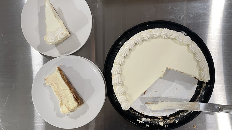 Kirkland Signature cheesecake