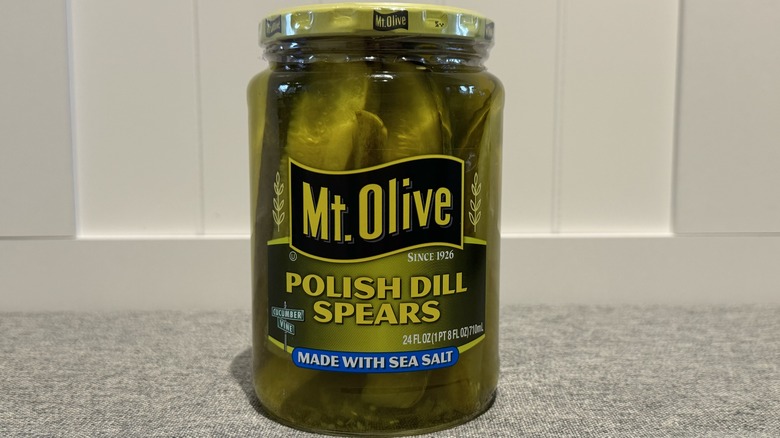 A far of Mt. Olive Polish dill spears