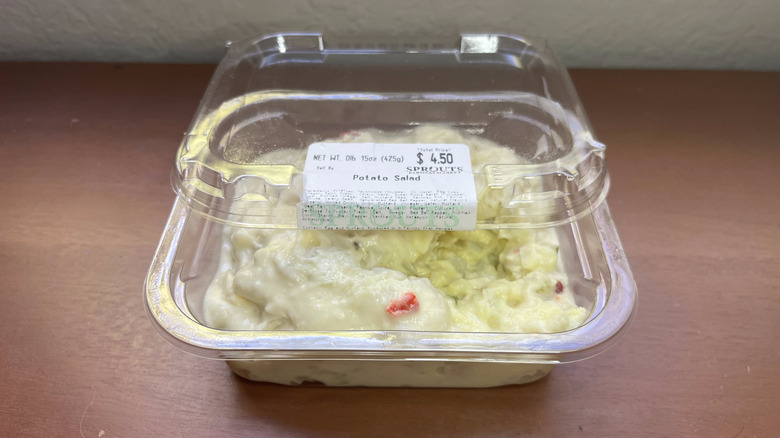 Sprouts potato salad