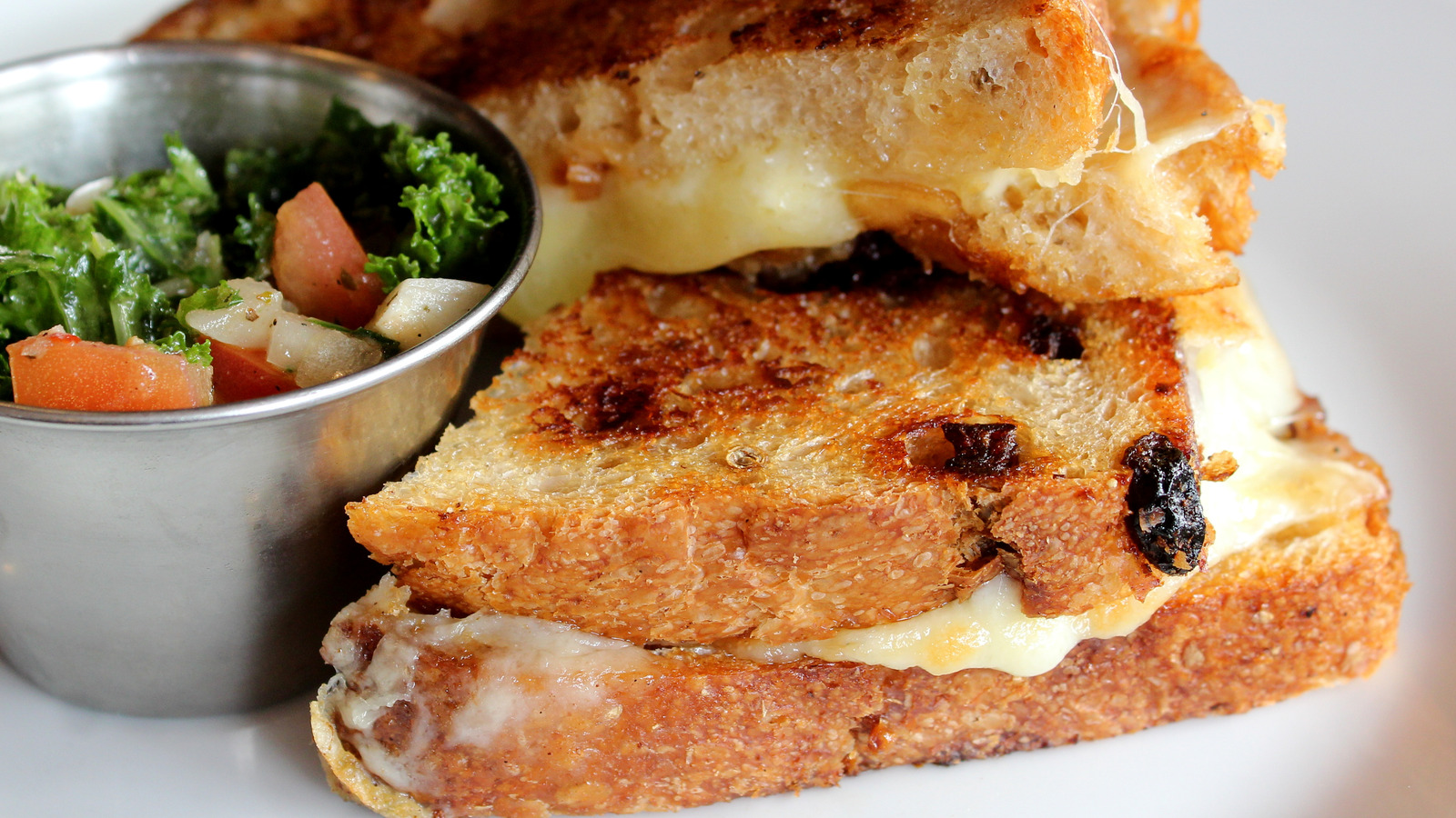 Replace Cinnamon Raisin Bread with a Zesty Brie Grilled Cheese