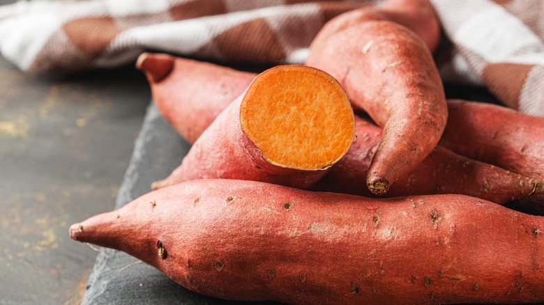 orange sweet potatoes