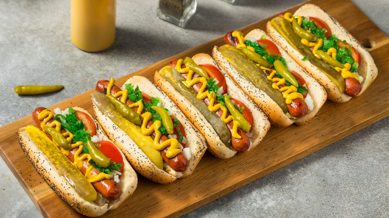 Chicago hot dogs