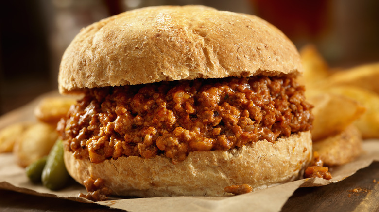 sloppy joe sandwich