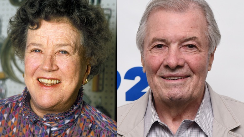 Julia Child and Jacques Pépin