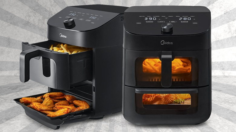 midea two zone air fryer