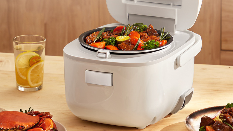 beef stew in rice cooker