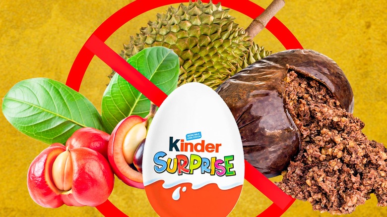 Akee, haggis, and Kinder Surprise