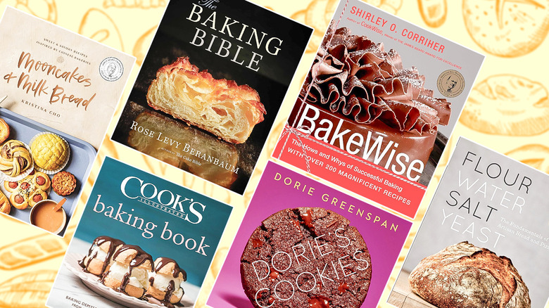 many assorted cookbooks