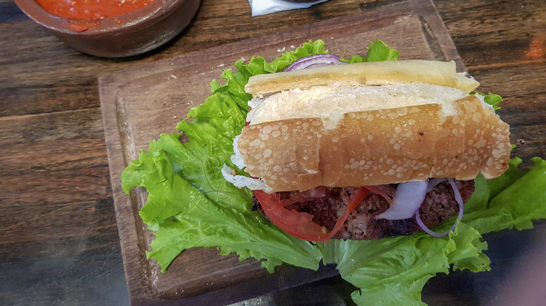 Choripan in Buenos Ares