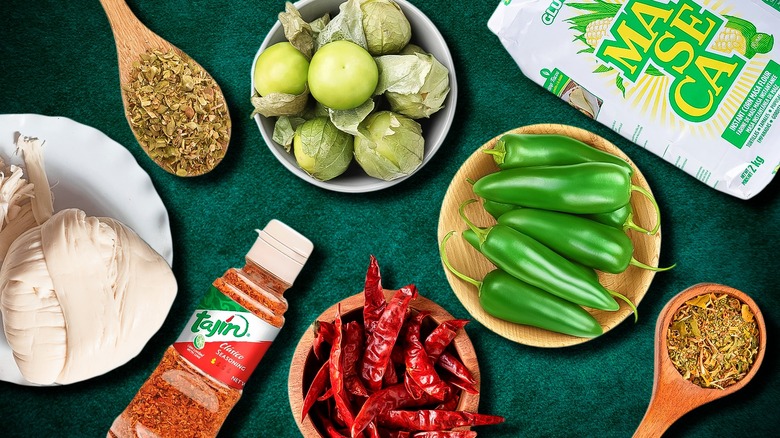 Mexican ingredients