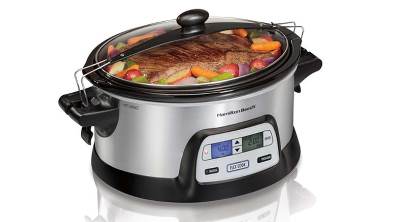 Hamilton Beach FlexCook 6-Quart Stay or Go Slow Cooker