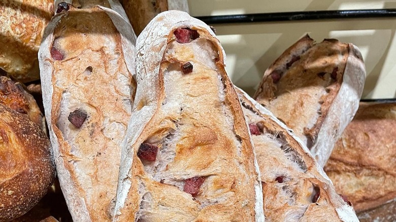 Fresh loaves at La Fournette