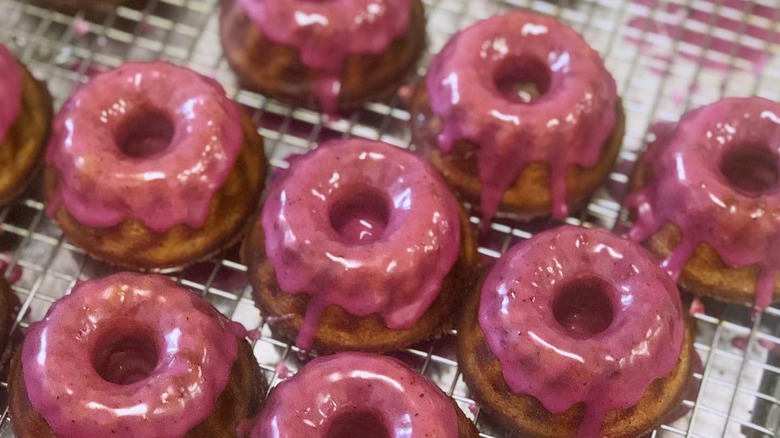 Glazed doughnuts at Loba