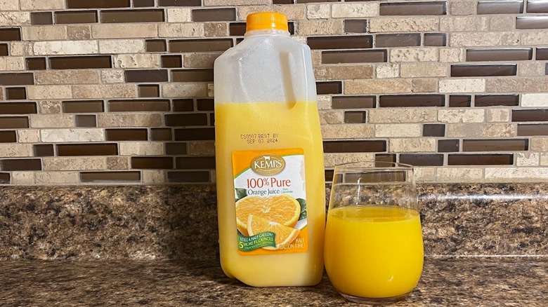 Kemps orange juice