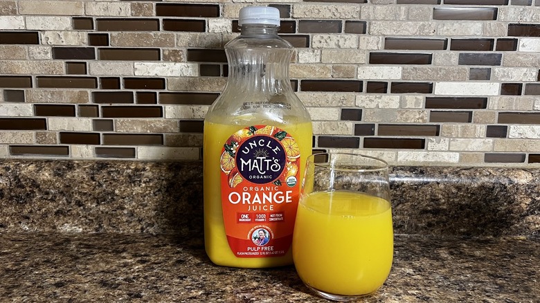 Uncle Matt's orange juice