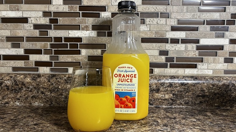 Trader Joe's orange juice