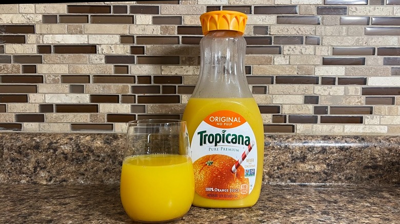 Tropicana orange juice